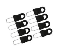 Ricambi per tiretti delle cerniere, Tiretti con cerniera multicolore da 120 pezzi Cursori di ricambio for giacca, valigia, zaino, cassetta degli attrezzi(Black-s)