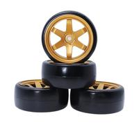 Ricambi Pneumatici RC Per HSP Per HPI Per Sakura Per TT01 Per Tamiya Per Traxxas Per D4 Accessori Per Auto Alla Deriva 4 Pezzi 1/10 Drift On Road Pneumatici Per Auto Ruote 60mm