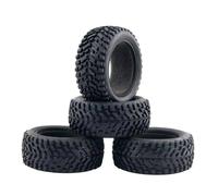 Ricambi Pneumatici RC Per MN99S Per HSP Per HPI Per Wltoys 144001 Per MN90 RC Car 4 Pezzi 75mm Gomma Per Rally Arrampicata Auto FuoriPer Per Strada Cerchione E Pneumatici Esagonali