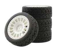 Ricambi Pneumatici RC Per WLtoys 144001 E 1/18 1/16 1/10 RC Per Buggy Crawler On/Off Road Auto Pezzi Di Ricambio Sostituzioni 4 Pz RC Auto 66mm Pneumatici In Gomma