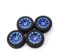 Ricambi Pneumatici RC Per Wltoys 144001 Per Traxxas Per Trx4 4PCS 75mm Ruota Off Road 12mm Hex Colorato Cerchio Pneumatico Per 1/10 1/14 1/16 RC Auto Per Corsa