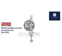 Ricambi Pucci originali- Galleggiante, Pistoncino, Guarnizione, Tubo, Sfera