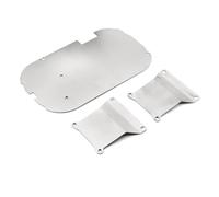 Ricambi RC Compatibile Con Tamiya Per TT-01 1/10 RC Car Upgrades Parts Accessories Acciaio Inossidabile Per Piastra Paramotore Protettiva Per Cambio Telaio