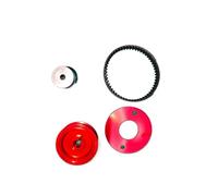 Ricambi RC Compatibile Con Tamiya Per TT02 1/10 RC Car Upgrade Parts Sistema Di Trasmissione A Cinghia A Basso Rumore 16T 40T