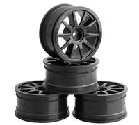 Ricambi RC per DGX per Sakura per Series per Tamiya per 1/10 RC off-Road Car Parti di Aggiornamento 4 Pezzi 24 Mm Mozzo Cerchione Pneumatici Pneumatico