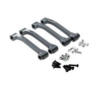 Ricambi RC per Tamiya 1/14 RC Tractor Truck Car Upgrade Parts Accessori 4 Pezzi Braccio di Raggio in Metallo Regolabile Collegamento Inferiore