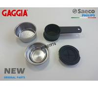 RICAMBI SAECO GAGGIA - SET CESTELLO FILTRO E CIALDE PER PORTAFILTRO PRESSURIZ...