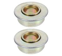 Ricambi Sedia a Rotelle Cuscinetto Orientabile 4 Pezzi Acciaio Oro | Deambulatore e Carrozzina, Installazione Semplice, Sterzo Fluido, Misura 3,3x3,3x1,5cm
