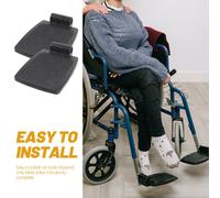 Ricambi Sedia Rotelle Pedana Piedi Carrozzina Disabili Poggiapiedi Per