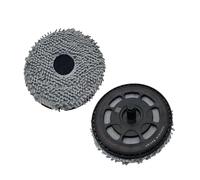 ricambio 2 supporti for mocio + 2 panni for mocio, compatibili con Roborock Q Revo, Qrevo Pro, Qrevo Maxv, Qrevo S, Qrevo Master, Qrevo Slim, accessori originali for aspirapolvere robot