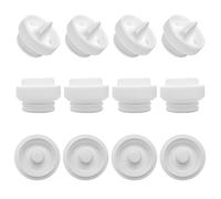 Ricambio 8 valvole a becco d'anatra/valvola a becco d'anatra e 4 membrana in silicone/membrana compatibile con tiralatte indossabile Elvie Stride, accessori realizzati da Durceler, parti non originali