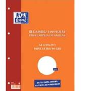 Ricambio A4 per Cartella Oxford 100H 1 Riga c/m