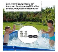 Ricambio Adattatore Tubo A W/ Collare for Filettato Connessione 1.5 "/ 1.25 "