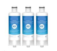 Ricambio adatto for Samsung® HAF-QIN/EXP, DA97-08006C, WD-F45, filtro for l'acqua del frigorifero (3)(3Pcs)