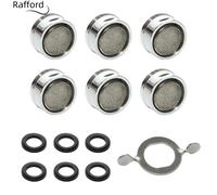 Ricambio Aeratore Rubinetto 24mm (15/16'') Set 7pz Ottone Cucina/Bagno