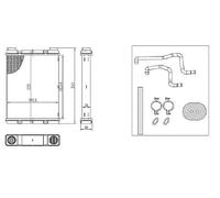 Scambiatore calore NRF 54429