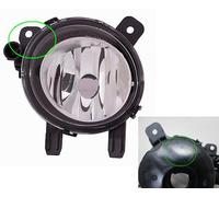 Depo Auto Parts Fendinebbia Anteriore Destro Tipo 2 BMW Serie 2 Active Tourer 2014->