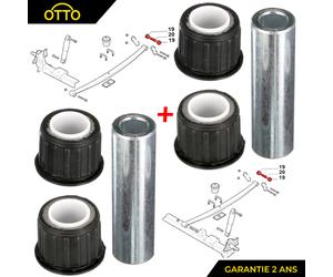 Ricambio B Silentbloc Boccola Asse Posteriore per Ducato Boxer 3 PARTSLINE