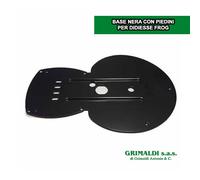 RICAMBIO BASE NERA MACCHINA CAFFE' CON PIEDINI IN GOMMA PER DIDIESSE FROG FR027