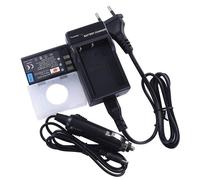 Ricambio Batteria + DC15E Caricabatteria Compatible per Nikon EN-EL9 EN-EL9A D40