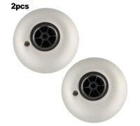 Ricambio Carrello Spiaggia Ruote 2pz Palloncino PVC Pneumatico per Attività Est