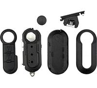 Ricambio Chiave per Telecomando Compatibile per Fiat Grande Punto Evo Panda Bravo Stilo 500 L e Lancia Y Delta Musa Guscio con Lama a 3 Tasti (Guscio nuovo modello per LANCIA)