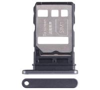 Ricambio Compatibile con Huawei Honor 70 5G FNE-AN00 FNE-NX9 / Honor 70 PRO Try Tray Vassoio alloggio Porta Scheda Dual SIM Card Sim 1 + Slot SIM 2 Slitta Lettore (Nero)