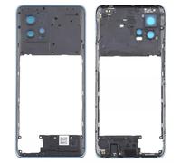 Ricambio compatibile con Motorola Moto G72 XT-2255 MIDDLE FRAME SCOCCA TELAIO CENTRALE CORNICE LATERALE Ricambio Spare Part (Blu)