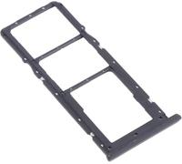 Ricambio Compatibile con OPPO Realme C25Y RMX3265 RMX3268 RMX3269 Try tray Vassoio alloggio porta scheda Card Sim 1 o SLOT SIM 2 + slitta per lettore Memoria Micro Sd (Nero)