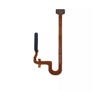 Ricambio compatibile con REALME 10 4G RMX3630 Flat flex cable cavo connettore per collegamento KEY HOME to MAINBOARD FINGERPRINT LETTORE IMPRONTA Power Button ON id Touch Sensor (Nero)