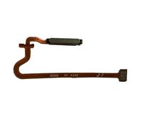 Ricambio compatibile con Realme 12x 5G RMX3997 RMX3993 flat flex cavo connettore x collegamento KEY HOME FINGERPRINT LETTORE IMPRONTA (Nero)