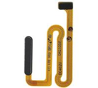 Ricambio COMPATIBILE con Samsung Galaxy A13 4G A135 A135F flat flex ribbon cable cavo connettore x per collegamento KEY HOME to MAINBOARD FINGERPRINT LETTORE IMPRONTA CENTRALE (Nero)