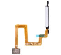 Ricambio Compatibile con Samsung Galaxy A22 5G SM-A226B A226B flat flex circuito interno switch key pulsante accensione tasto power on off + BUTTON FINGERPRINT READER spare part (Bianco)