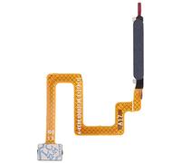 Ricambio Compatibile con Samsung Galaxy A22 5G SM-A226B A226B flat flex circuito interno switch key pulsante accensione tasto power on off + BUTTON FINGERPRINT READER spare part (Nero)