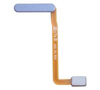 Ricambio compatibile con Samsung Galaxy A25 5G SM-A256B A256B A256 Flat flex cable cavo connettore per collegamento KEY HOME to MAINBOARD FINGERPRINT LETTORE IMPRONTA (Blu)