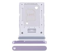 Ricambio compatibile con Samsung Galaxy A55 5G SM-A556B A556 Try tray Vassoio alloggio porta scheda Card Sim + SLOT slitta per lettore Memoria Micro Sd (Viola)