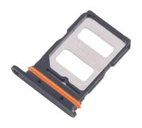 Ricambio Compatibile con Xiaomi 14T 5G 2406APNFAG / 14T Pro 5G 2407FPN8EG Try tray Vassoio alloggio porta scheda Dual SIM Card Sim 1 + SLOT SIM 2 slitta lettore (Nero)