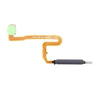 Ricambio Compatibile con XIAOMI Redmi Note 10 Pro/Pro Max M2101K6G M2101K6R M2101K6P M2101K6I flat flex circuito switch key pulsante accensione tasto power on off + BUTTON FINGERPRINT (Nero)