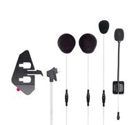 KIT AUDIO INTERFONO MIDLAND BT MINI SPEAKERS CUFFIE RCF 40MM BASE MICROFONO