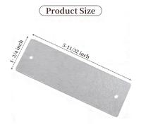 Ricambio coperchio guida d'onda microonde con rivetti W10915651 W10120230 modell