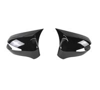 Ricambio Coperchio Specchietto Per Civic 8th 2005-2011 Coppia Auto Retrovisore Laterale Copertura Specchio Ala Cap Adesivo Porta Vista Posteriore Caso Trim Decor(Black With Light)