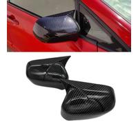 Ricambio Coperchio Specchietto Per Civic 8th 2005-2011 Coppia Auto Retrovisore Laterale Copertura Specchio Ala Cap Adesivo Porta Vista Posteriore Caso Trim Decor(Carbon Without Light)