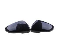 Ricambio Coperchio Specchietto Tappi Copertura Specchietto Retrovisore Per VW Per Golf 6 MK6 Per GTI R GTD 2008-2013 Nero/modello In Fibra Carbonio Esterne 2009 2010 2011(Carbon Fiber Pattern)