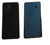 Ricambio Copri Batteria compatibile con Xiaomi 11T / 11T PRO Mi 11T / PRO 21081111RG 2107113SG / 2107113SI Posteriore Back Cover Retro Scocca in plastica + lente Cornice + Biadesivo (Nero)