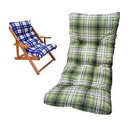 Ricambio Cuscino Poltrona Relax Sedia Sdraio Harmony in Legno Colore Verde