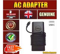 Ricambio Dell JYJNW Laptop 65W USB-C Type AC Adapter Power Charger Spedizione UK