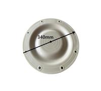 Ricambio diaframma pompa PTFE Accessori for parti di ricambio della pompa Parte di ricambio Membrana a membrana 340 mm/Sede di tenuta/Sigillante a sfera QBK65 QBK50(340mm Santoprene)