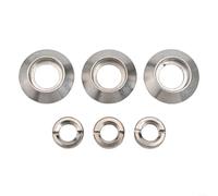 Ricambio Diretto Cornici Interruttori per jeep CJ 1972-1986 Ricambio | Include 3 cornici e 3 dadi speciali, materiale metallo , sostituzione perfetta OEM, anni 1972-1986