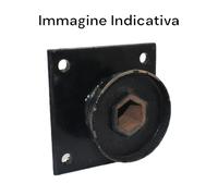 RICAMBIO FLANGIA MOZZO PRIMO PEZZO SUPPORTO ZAPPETTE ASSE FRESA MOTOZAPPA