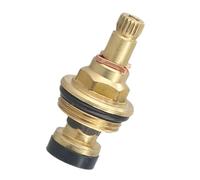 Ricambio for nucleo valvola rubinetto in ottone da 1/2" for rubinetto da cucina, bagno, giardino, valvola a bobina rotante for acqua calda e fredda